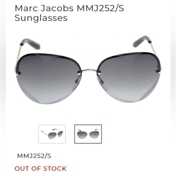 Marc jacobs heart sunglasses main image 4